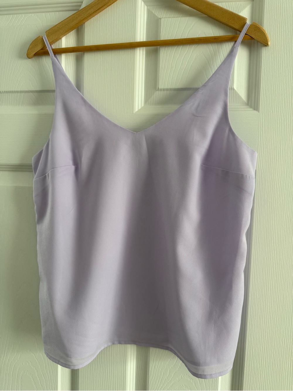 Lavender V-Neck Spaghetti Strap Camisole